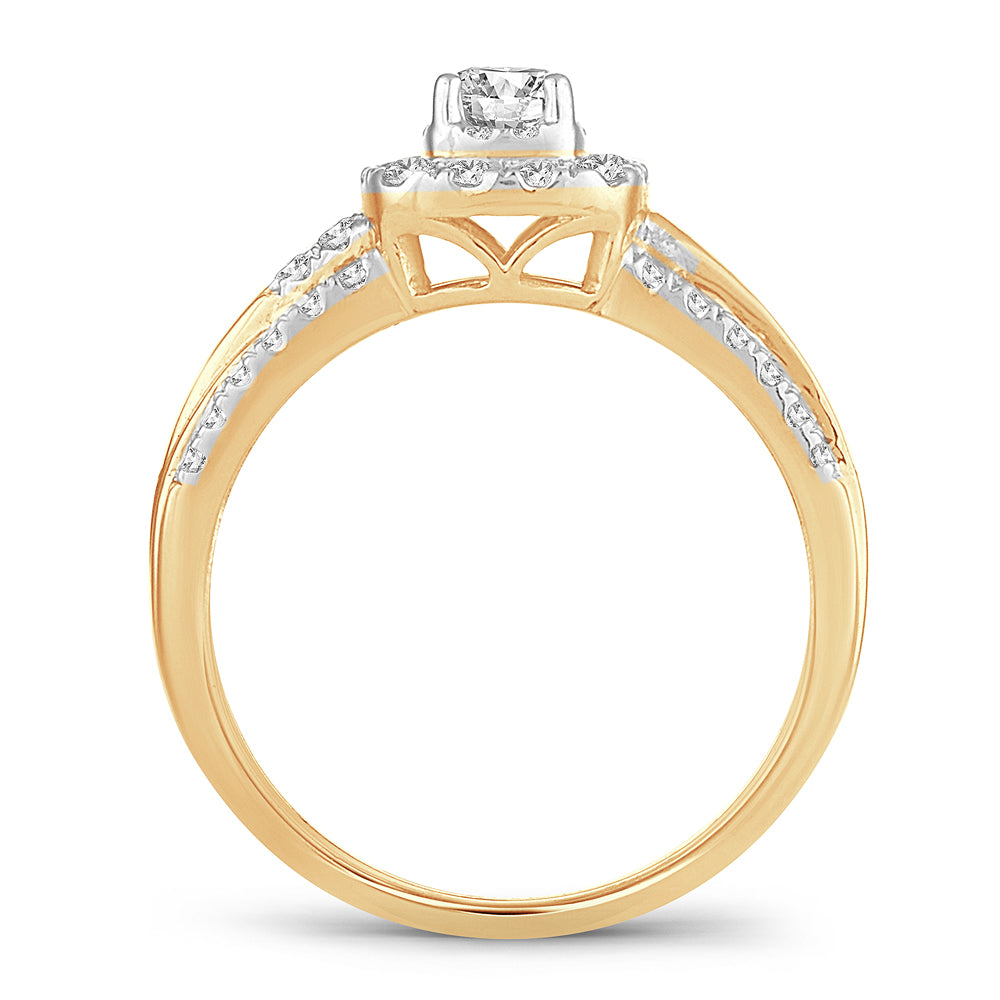 14K 0.62CT Diamond ring