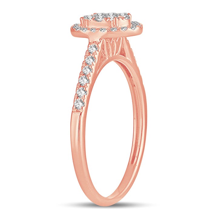 14K 0.33CT Diamond Ring