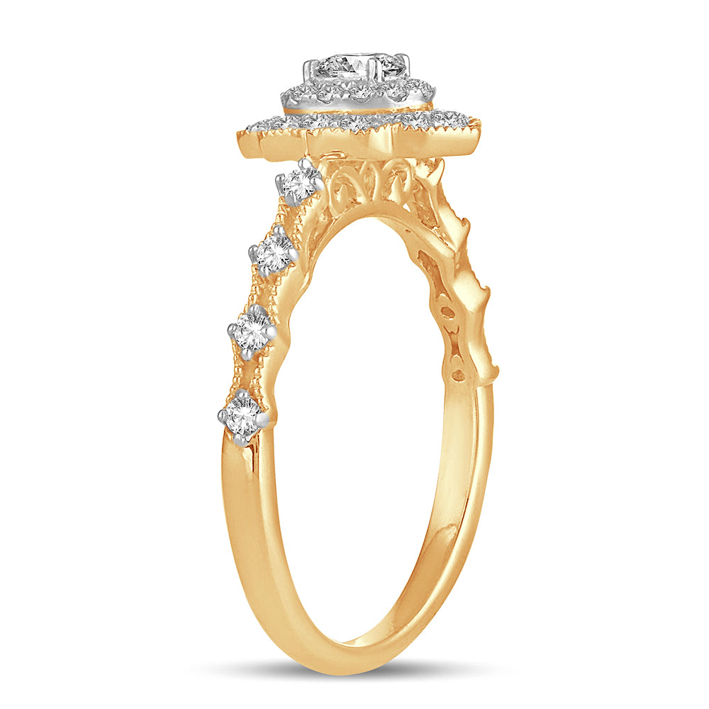 14K 0.50CT Diamond ring