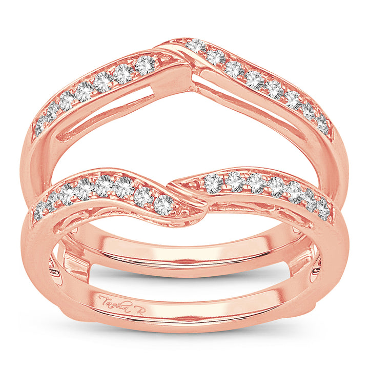 14K  0.33CT  Diamond  RING GUARD