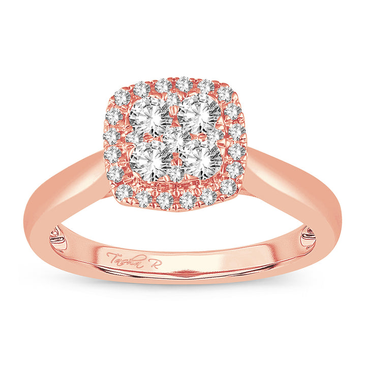 14K  0.50CT  DIAMOND  RING GUARD