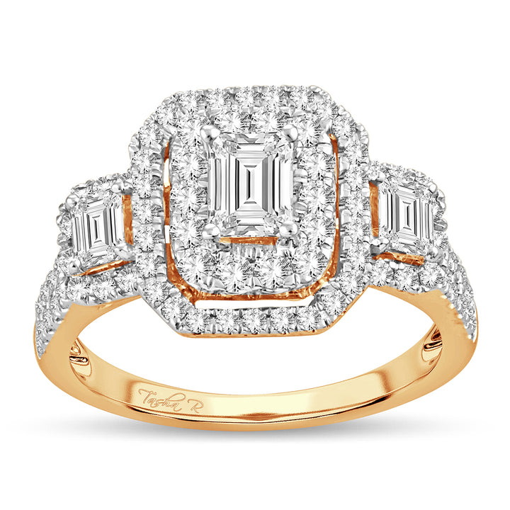 14K 1.50CT DIAMOND BRIDAL RING