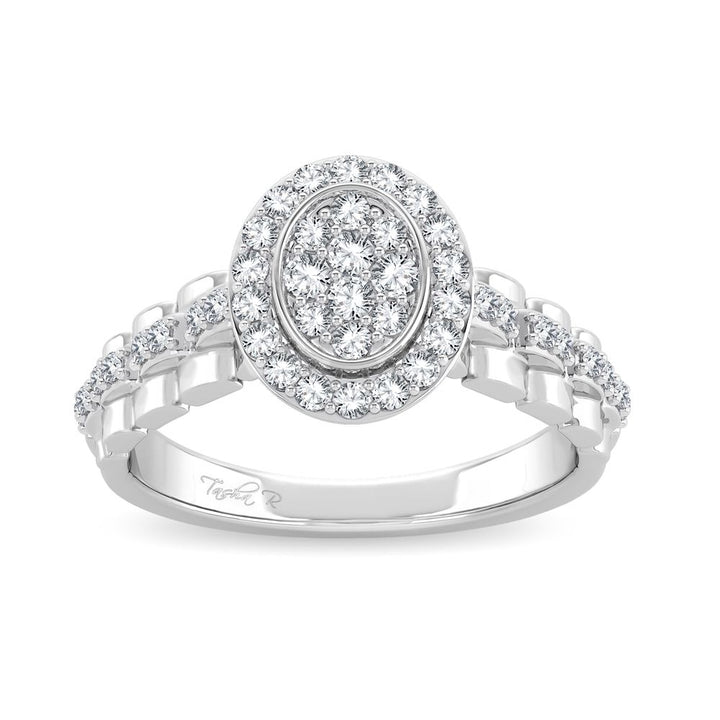 14K 0.42ct Diamond Ring