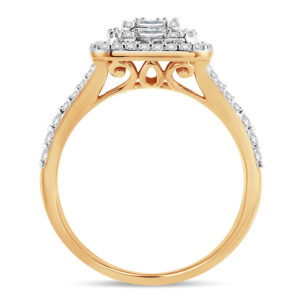 14K 0.75CT Diamond RING