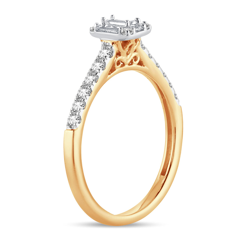 14k 0.42Ct Engagement Ring