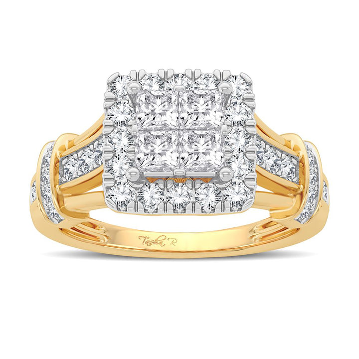 14K 1.00CT Diamond Ring