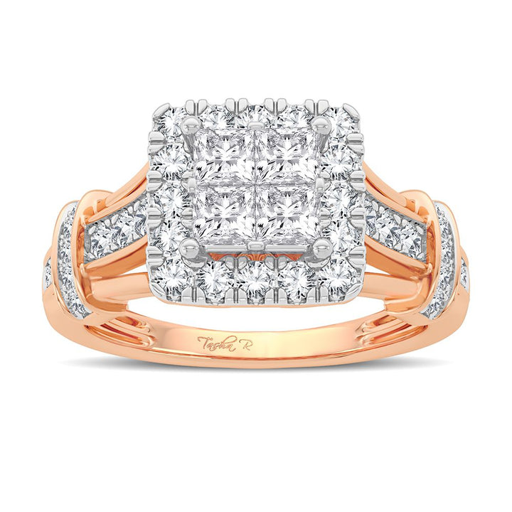 14K 1.00CT Diamond Ring