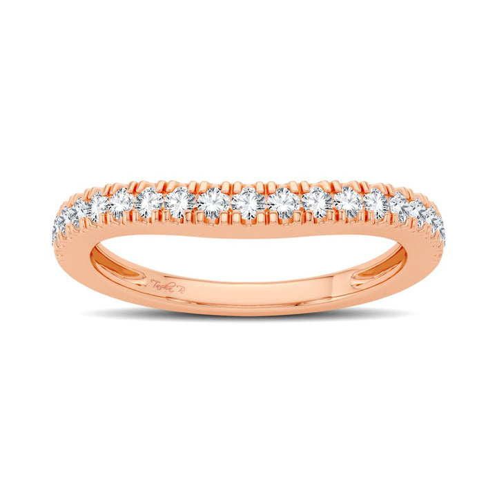 14K 0.30CT Diamond Enhancer Band