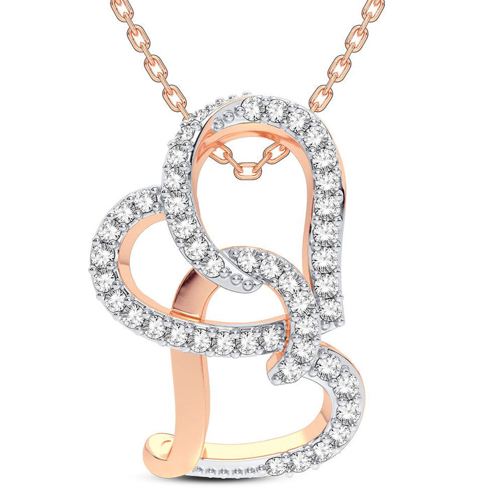 14K 0.25CT Diamond Pendant