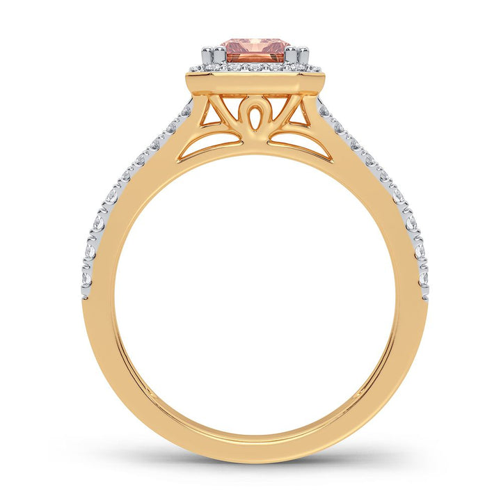 14K 0.33ct Morganite ring