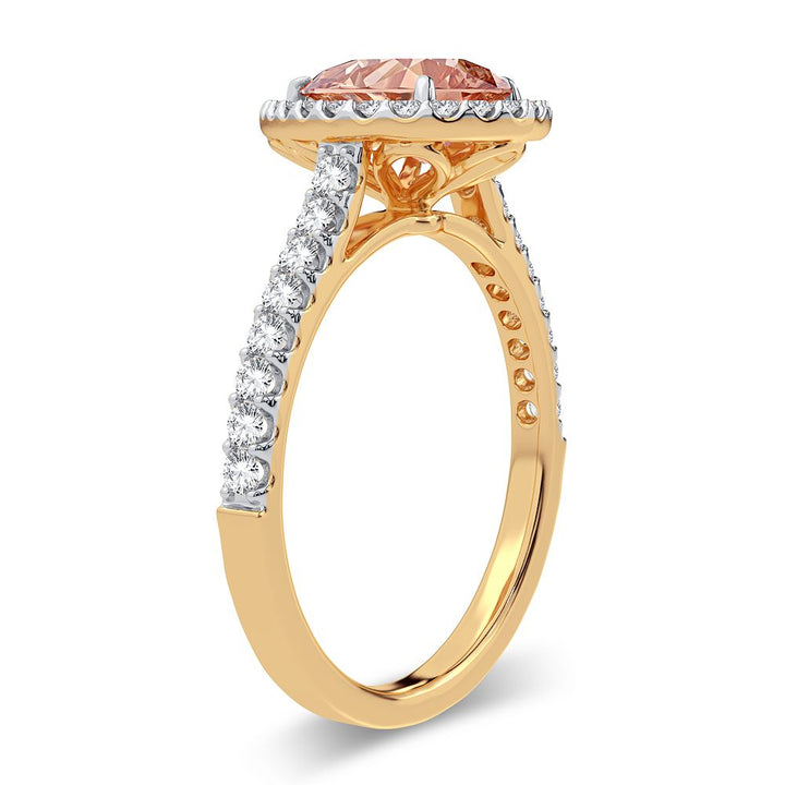 14K 0.33ct Morganite ring