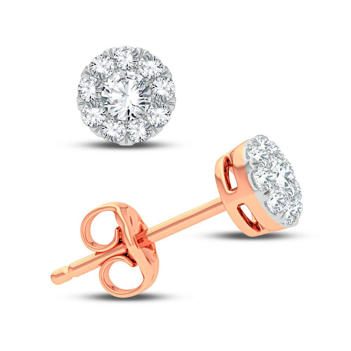 14K 0.50ct Diamond Earring