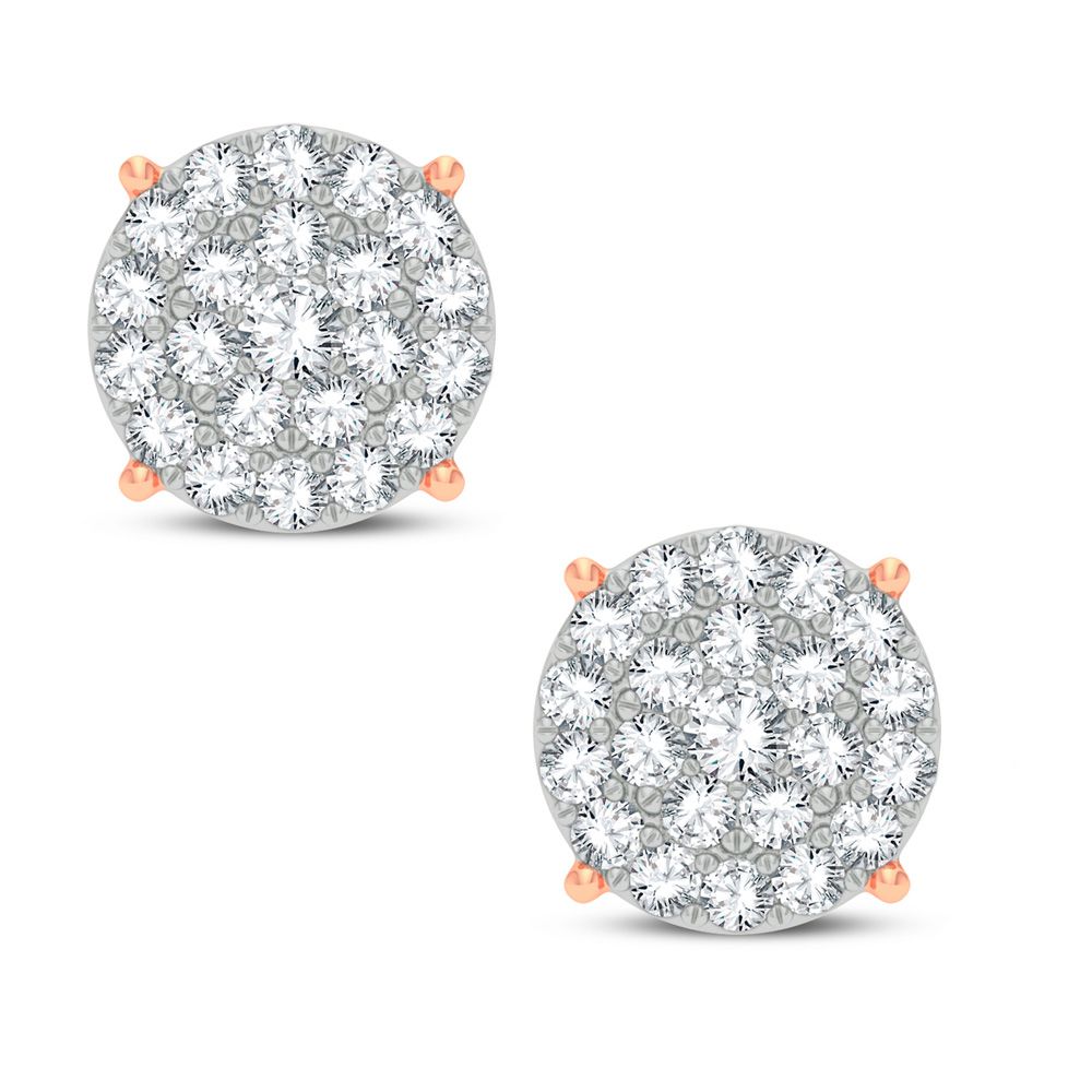 14K 1.00CT DIAMOND EARRING