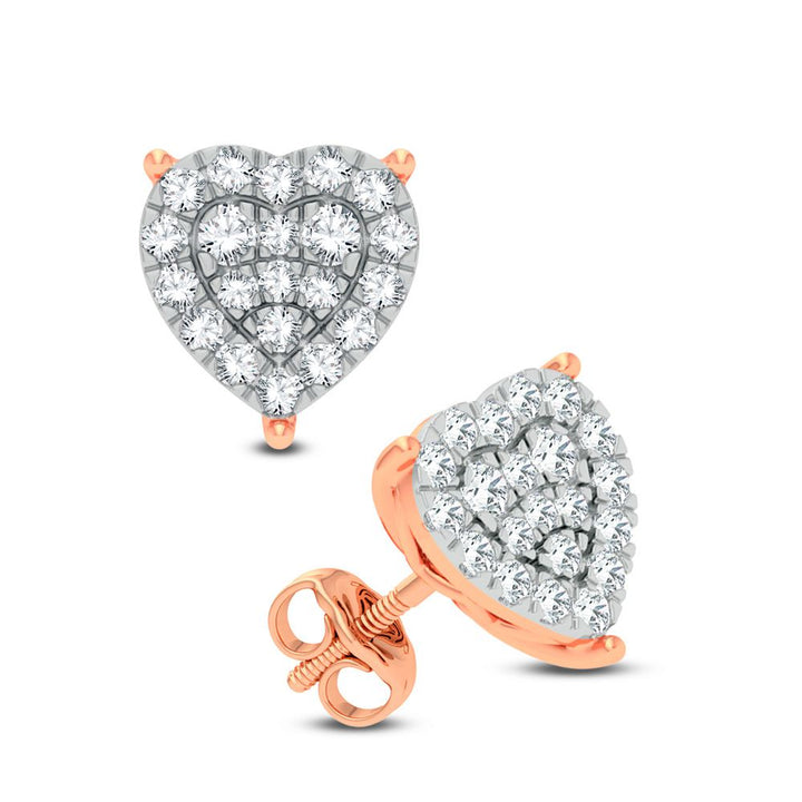 14K 0.50CT DIAMOND EARRING