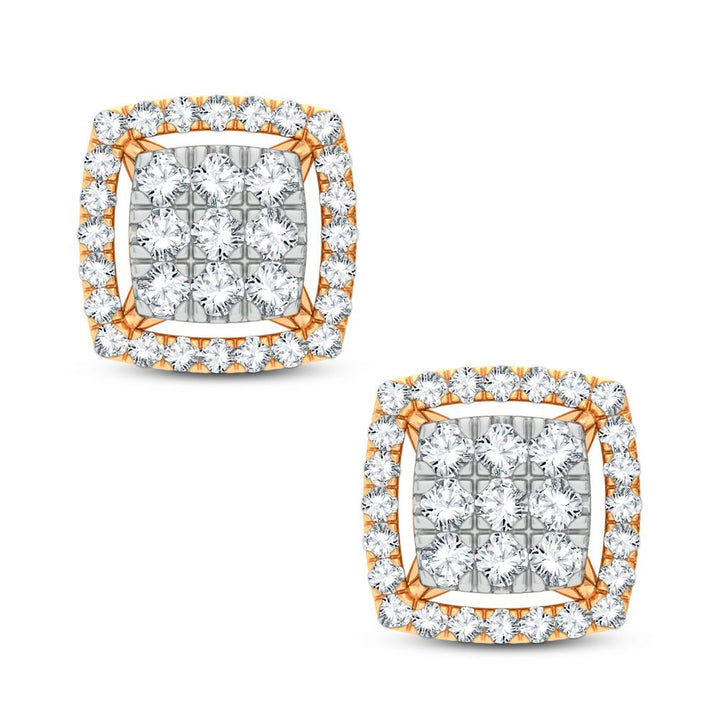 14K 1.00CT DIAMOND EARRING