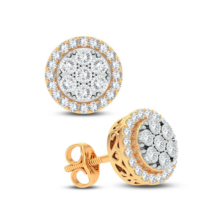 14K 0.50CT DIAMOND EARRING