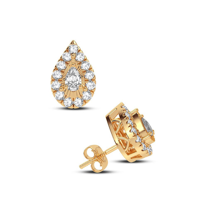 14K 0.40CT DIAMOND EARRING