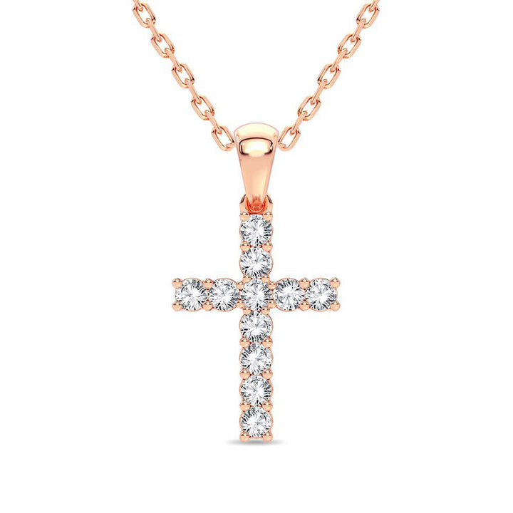 14K 0.50CT Diamond Pendant