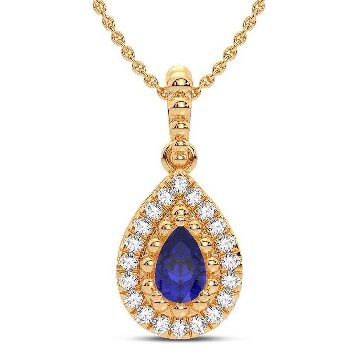 14K 0.50CT Diamond Pendant