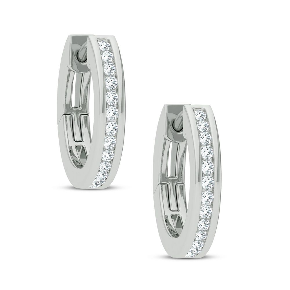 14K 0.10CT DIAMOND EARRING