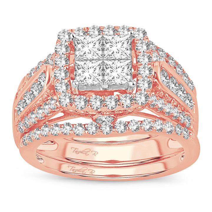 14K  2.25CT  DIAMOND  BRIDAL  RING