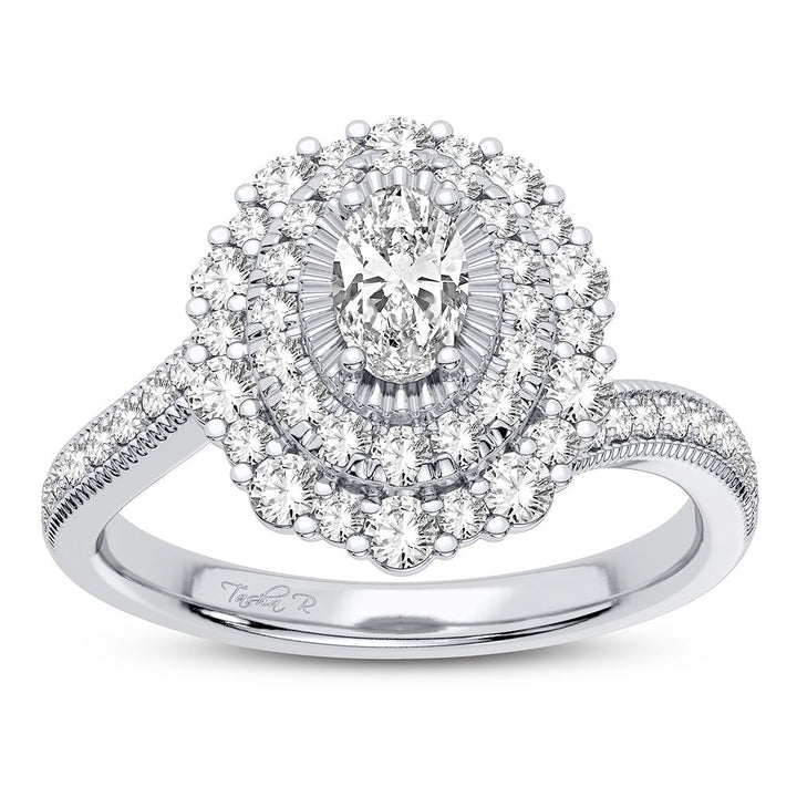 14K 0.90CT Diamond Ring