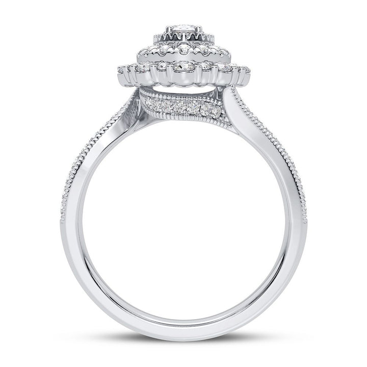 14K 0.90CT Diamond Ring