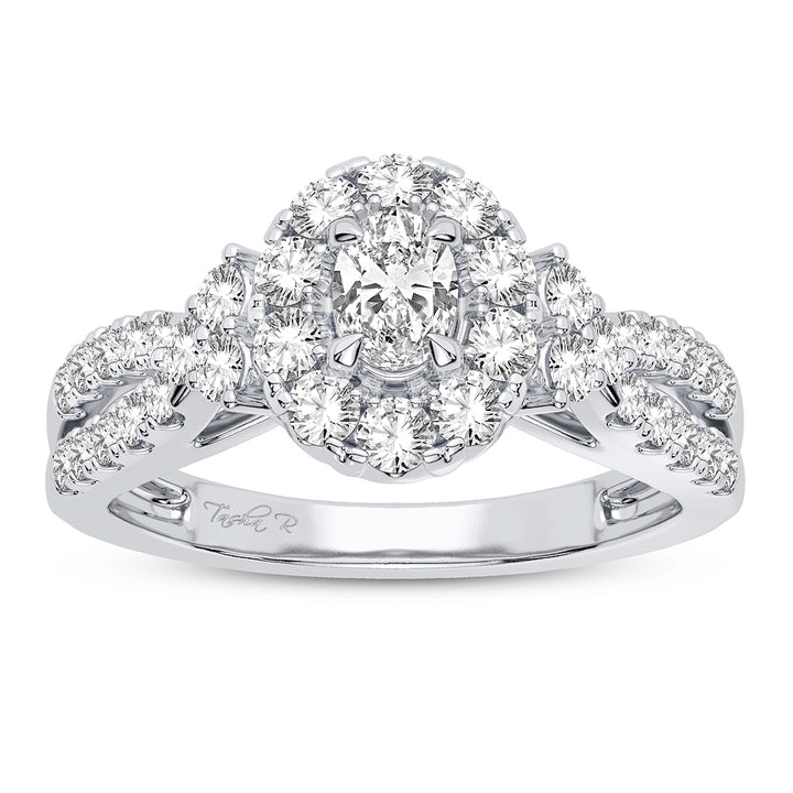 14K  1.00ct Diamond Engagement Ring