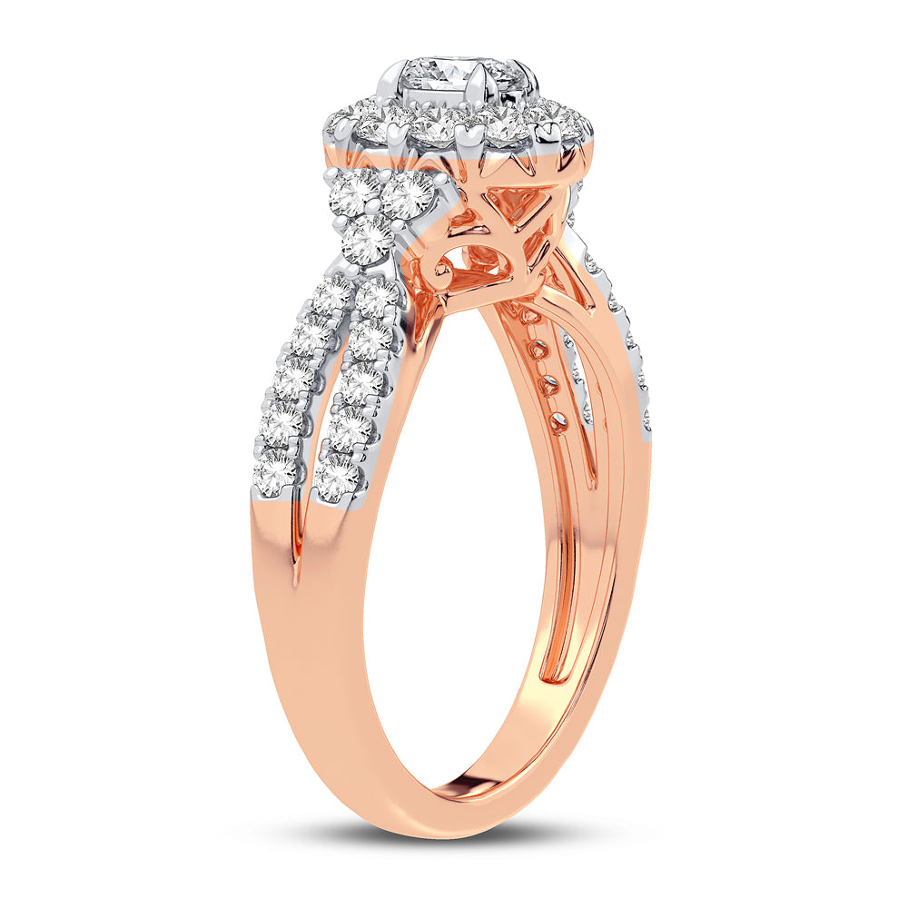 14K  1.00ct Diamond Engagement Ring