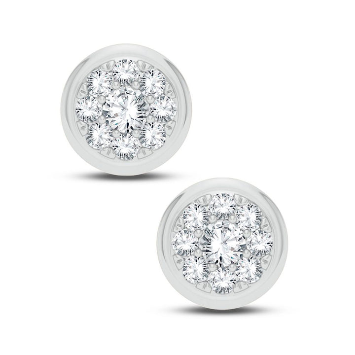 14K 0.25CT DIAMOND EARRING