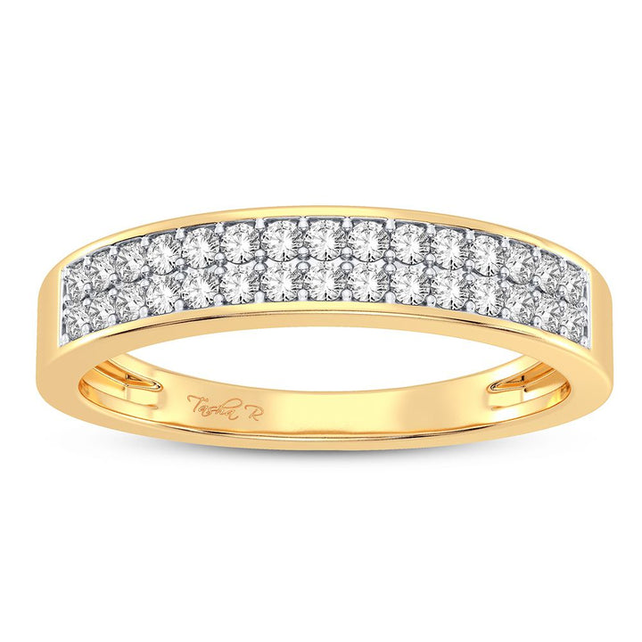 10K 0.25CT Diamond Band