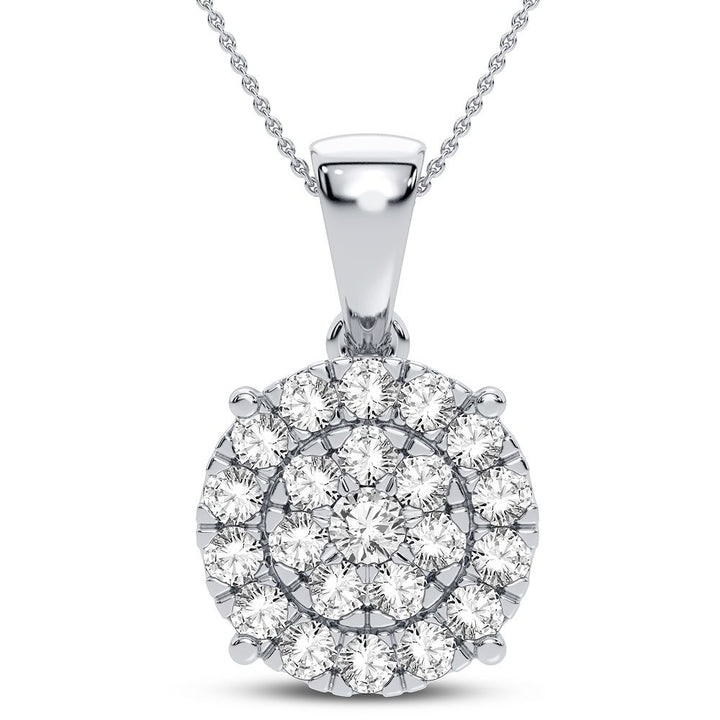 14K 2.00CT DIAMOND PENDANT