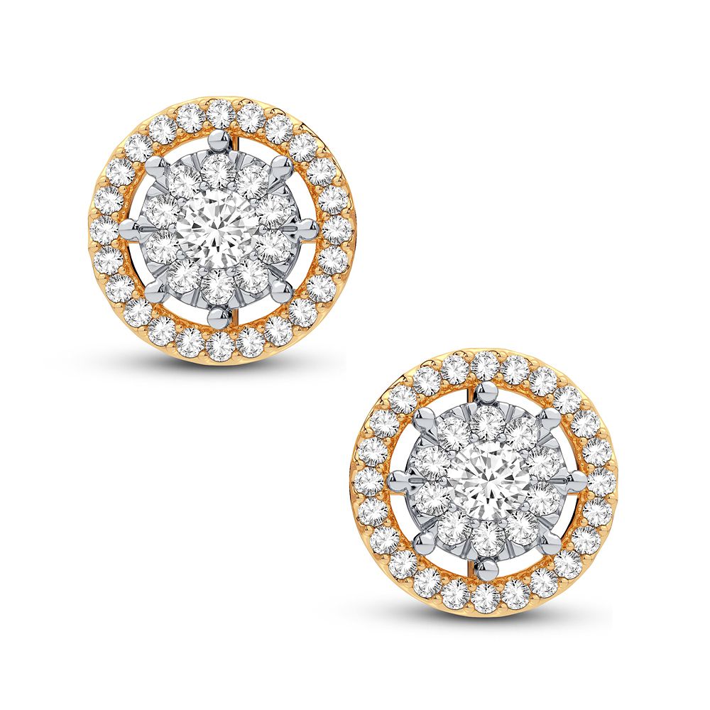 14K 0.50CT DIAMOND EARRING