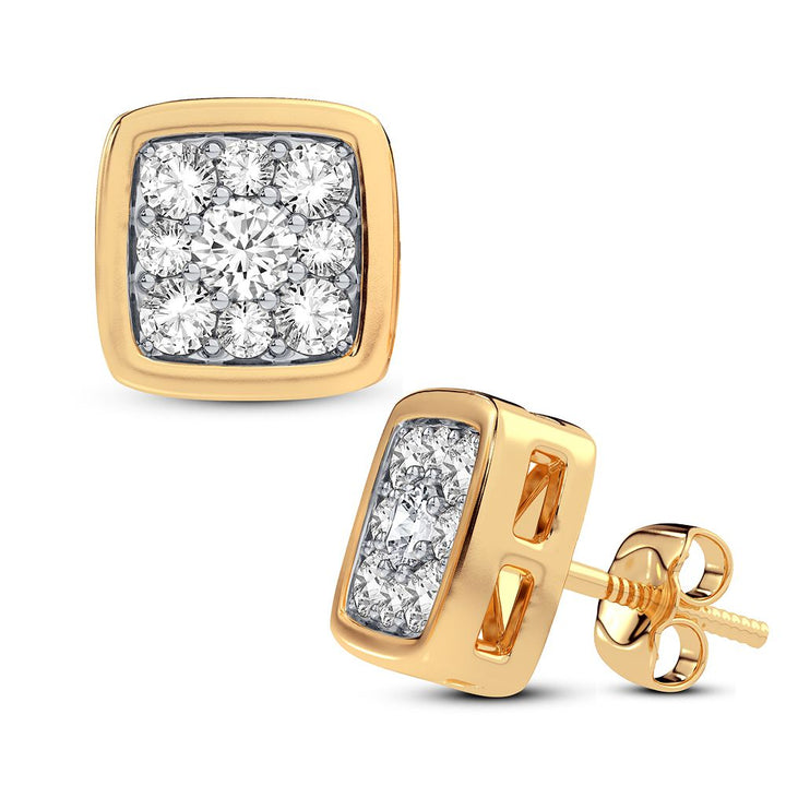 14K 0.33CT DIAMOND EARRING