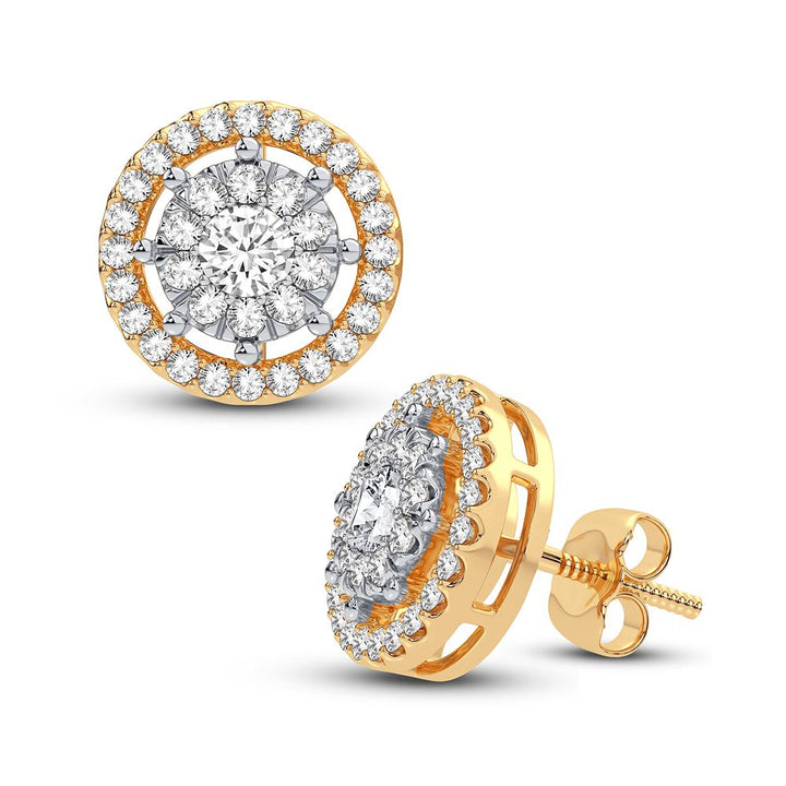 14K 1.00CT DIAMOND EARRING