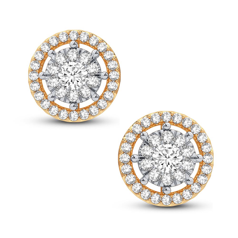 14K 0.75CT DIAMOND EARRING