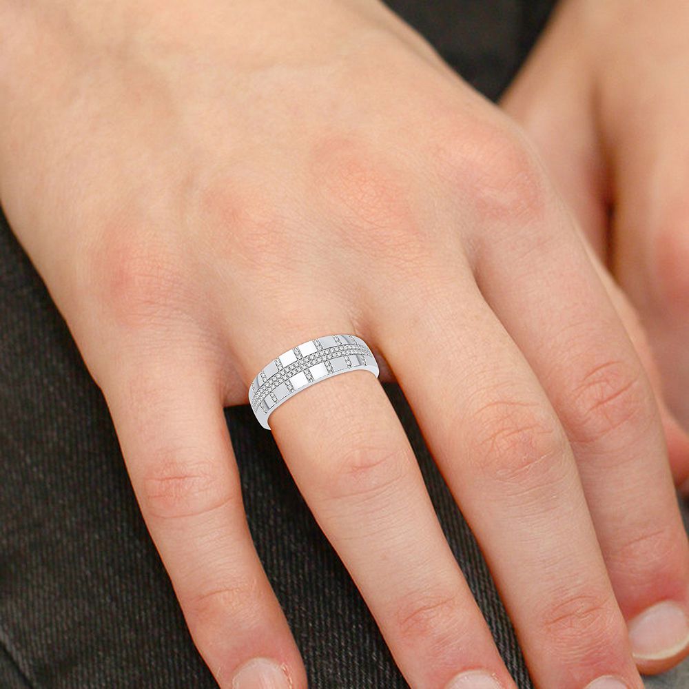 10K 0.50CT DIAMOND TRIO SET