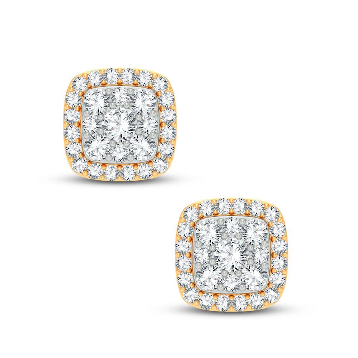 14K 1.00CT DIAMOND EARRING