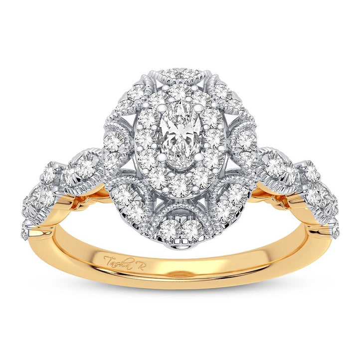14K 0.63CT Diamond ENGAGEMENT Ring