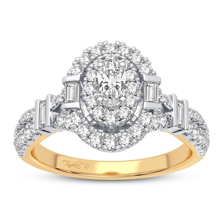 14K 0.75CT Diamond ENGAGEMENT Ring