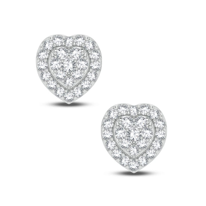 10K 0.25CT DIAMOND EARRING