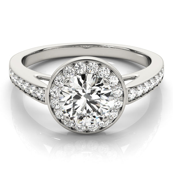 ENGAGEMENT RINGS HALO ROUND