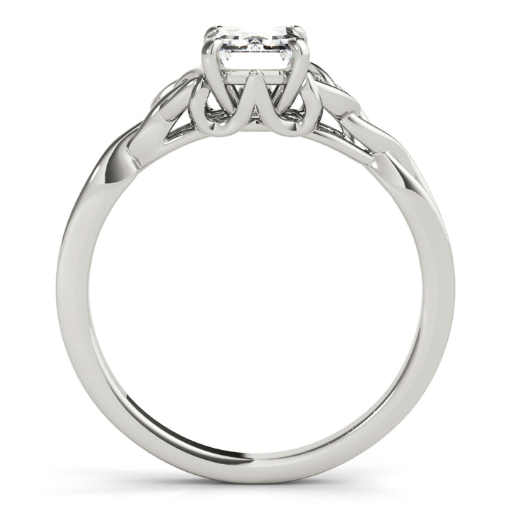 EMERALD CUT COLOR SOLITAIRE