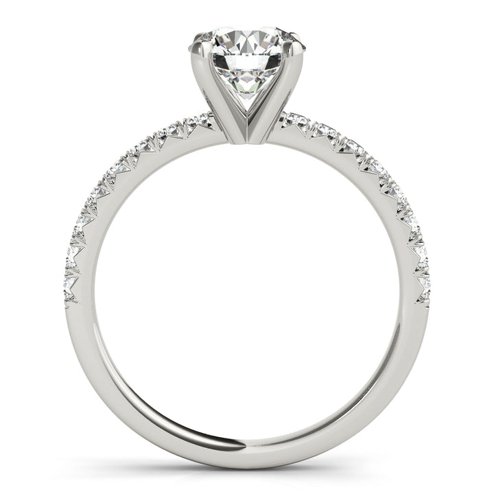 ENGAGEMENT RINGS ROUND CENTER