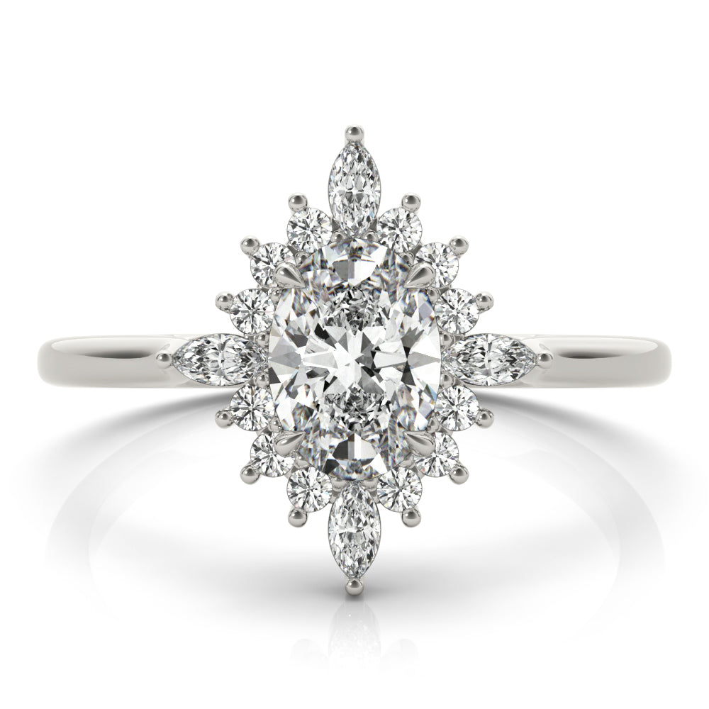 OVAL FASHION RING