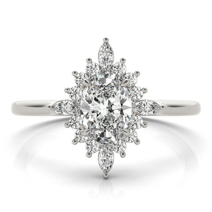 OVAL FASHION RING