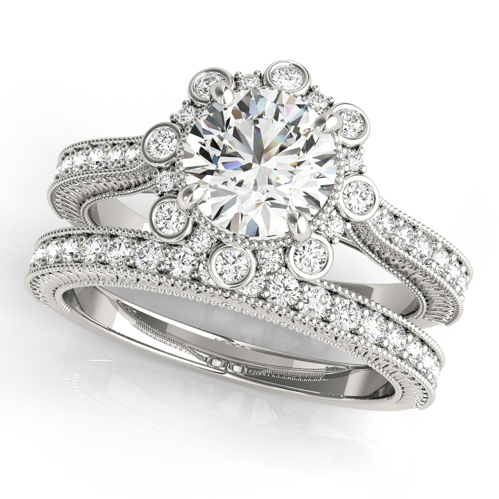 ENGAGEMENT RINGS HALO