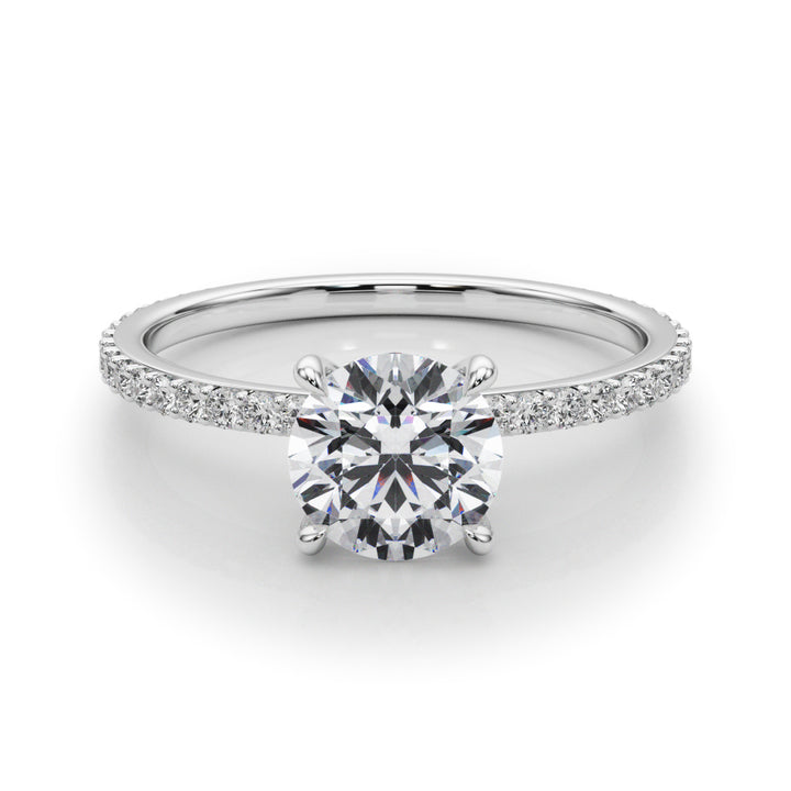 HIDDEN HALO ENGAGEMENT RING